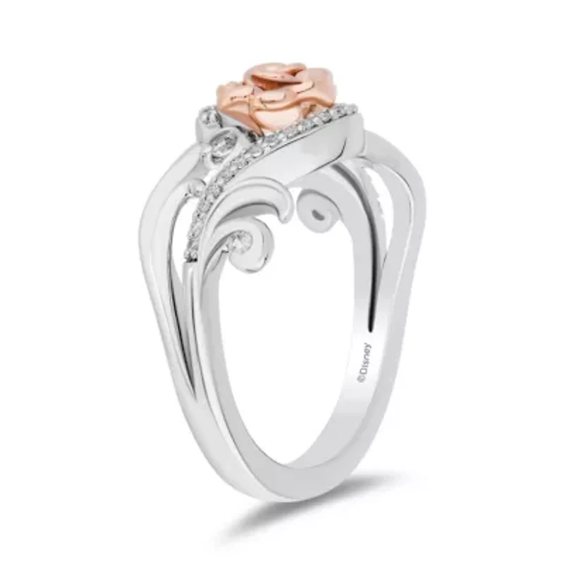 Enchanted Disney Fine Jewelry Womens Cocktail Ring