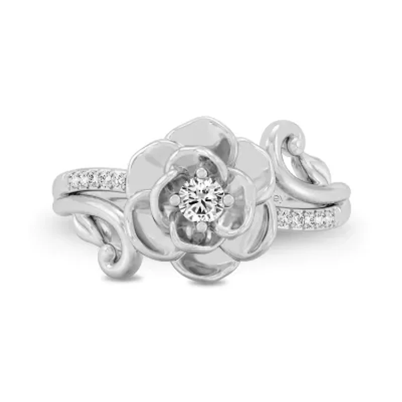 Enchanted Disney Fine Jewelry Womens Ring