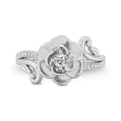 Enchanted Disney Fine Jewelry Womens Ring