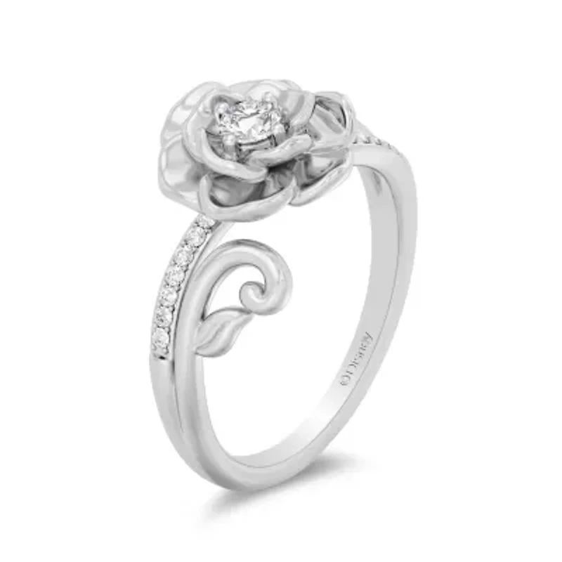 Enchanted Disney Fine Jewelry Womens Ring