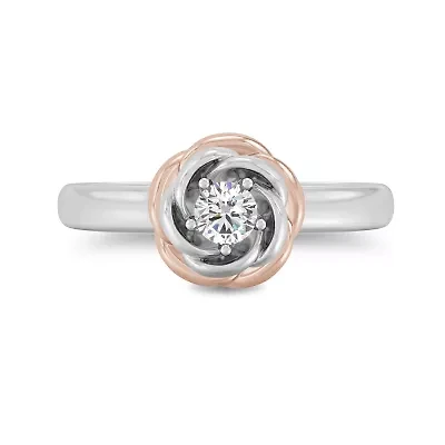 Enchanted Disney Fine Jewelry Womens Cocktail Ring