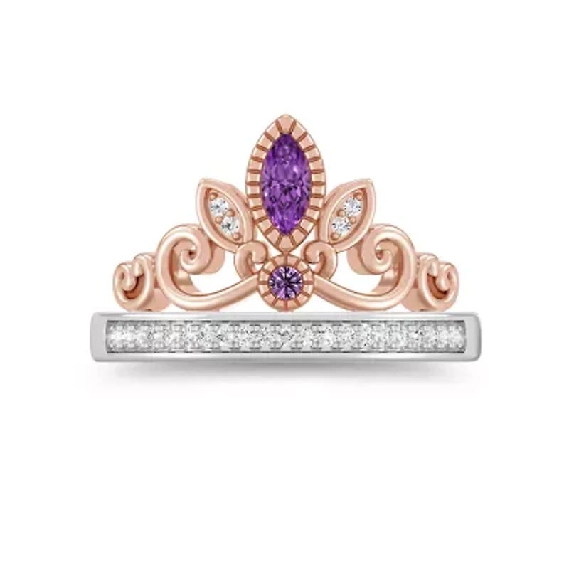 Enchanted Disney Fine Jewelry Womens Cocktail Ring