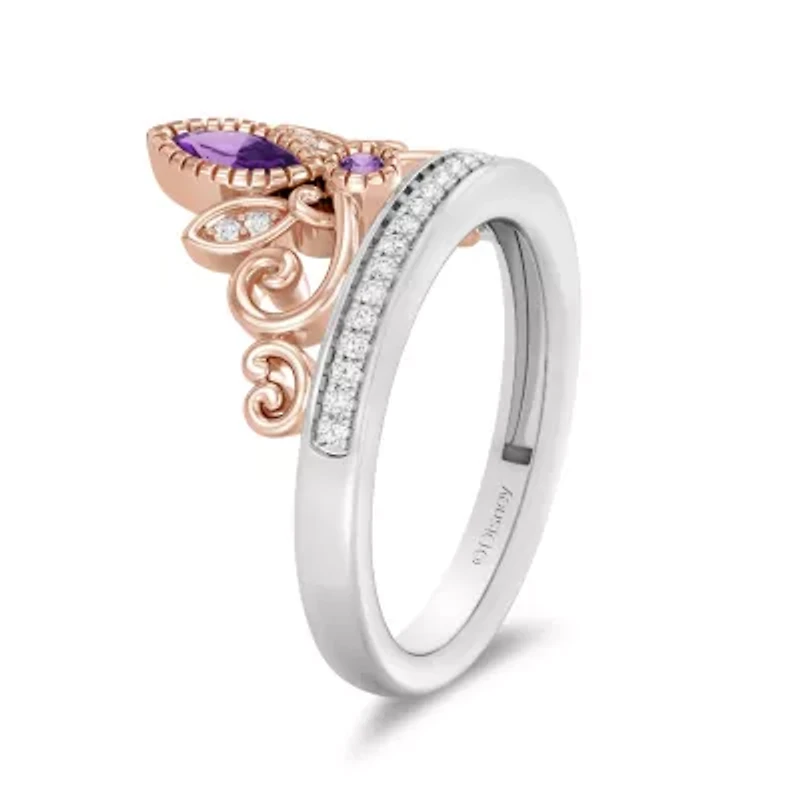 Enchanted Disney Fine Jewelry Womens Cocktail Ring
