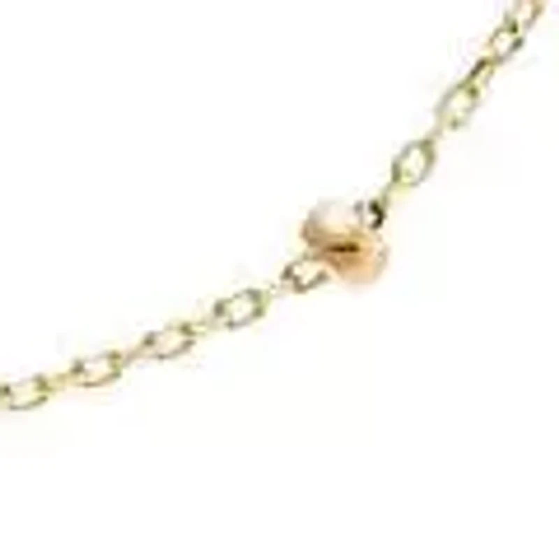 Solid Ball Chain Necklace 14K