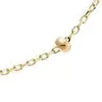 Solid Ball Chain Necklace 14K