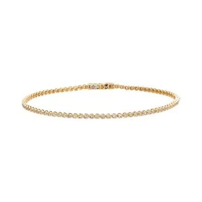 1 Carat Diamond Tennis Bracelet 14K