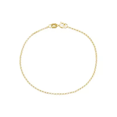 Rolo Chain Bracelet 14K