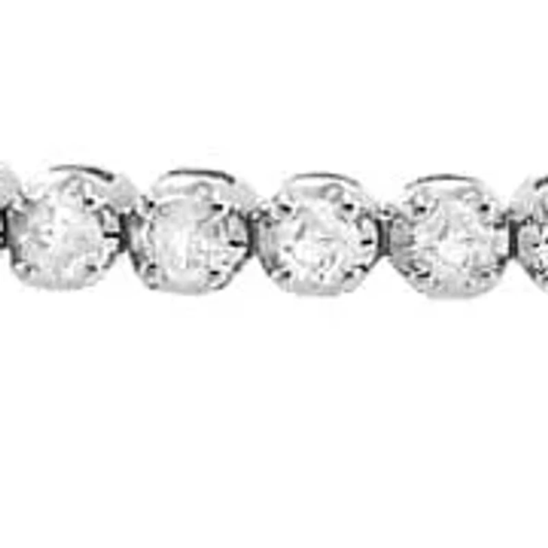 Mini Diamond Tennis Bracelet 14K