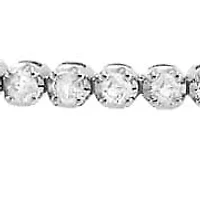 Mini Diamond Tennis Bracelet 14K