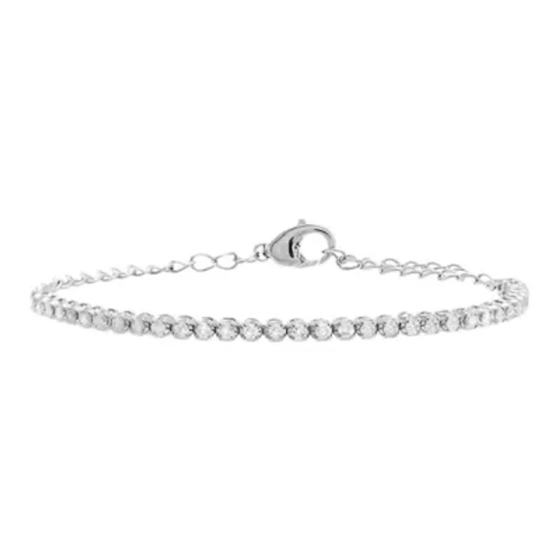 Mini Diamond Tennis Bracelet 14K