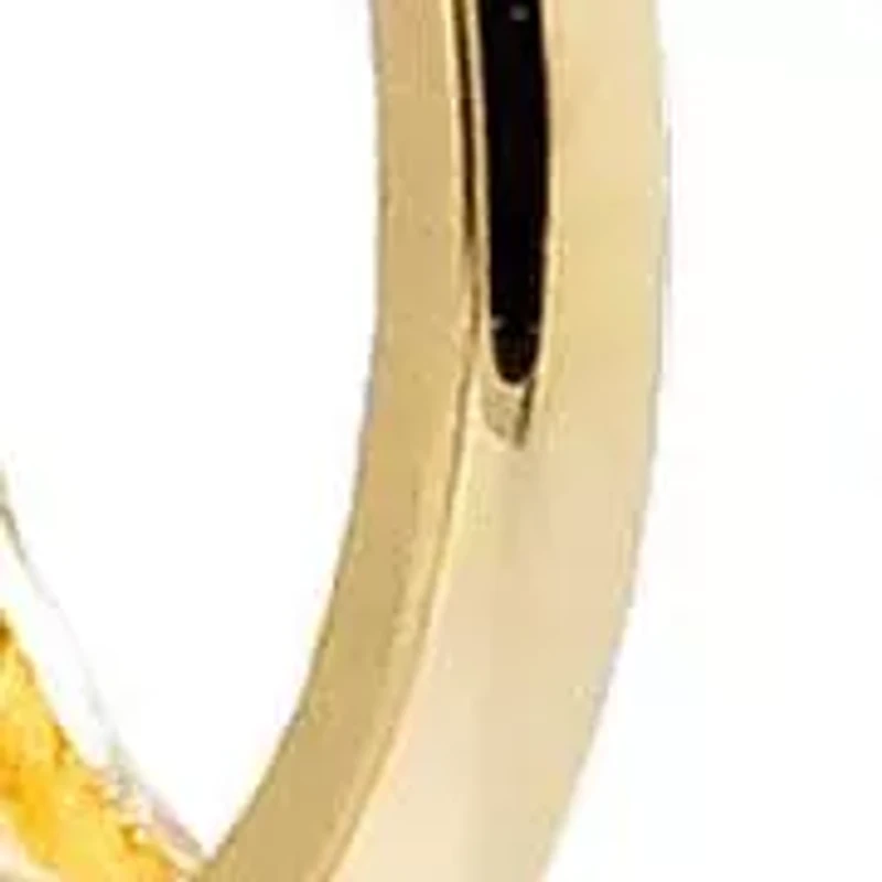 Solid Mini Rounded Cartilage Huggie Earring 14K