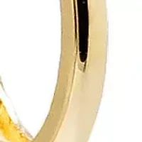 Solid Mini Rounded Cartilage Huggie Earring 14K