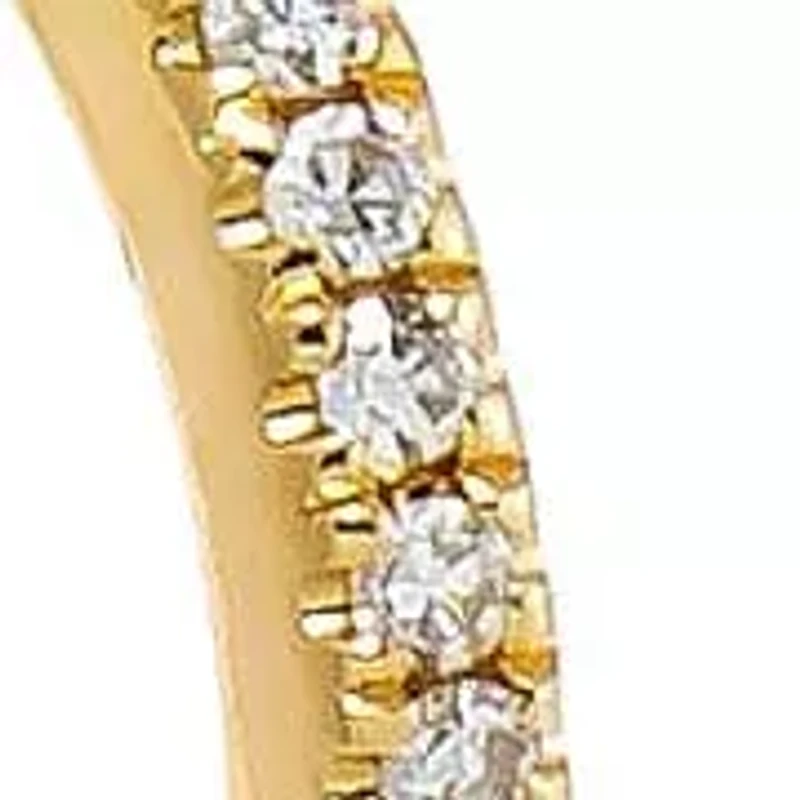 Diamond Hinge Ear Cuff 14K