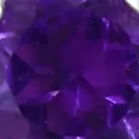 14K Gold Gemstone with Diamond Halo Earring