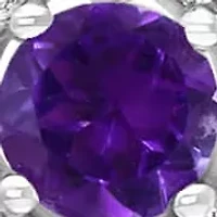 14K Gold Gemstone with Diamond Halo Pendant