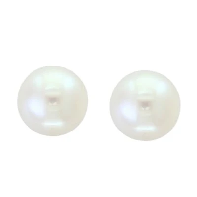 14K Gold 7-7.5MM Fresh Water Pearl Stud Earring
