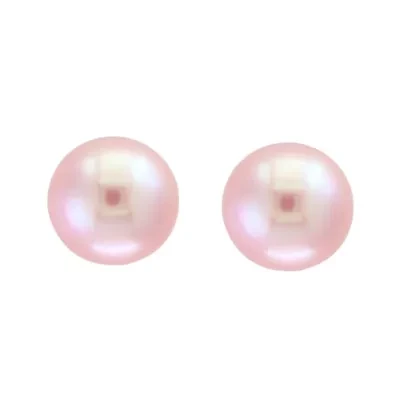 14K Gold 7-7.5MM Fresh Water Pearl Stud Earring