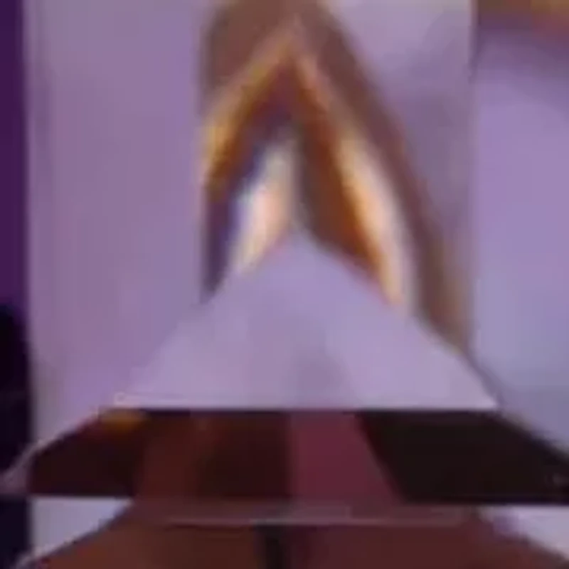 14K Yellow Gold Diamond And Ametrine Earring