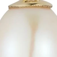 14K Gold Pearl Pendant Necklace