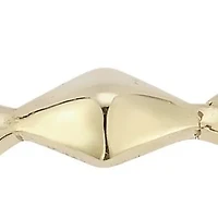 14K Gold Pyramid Band Ring