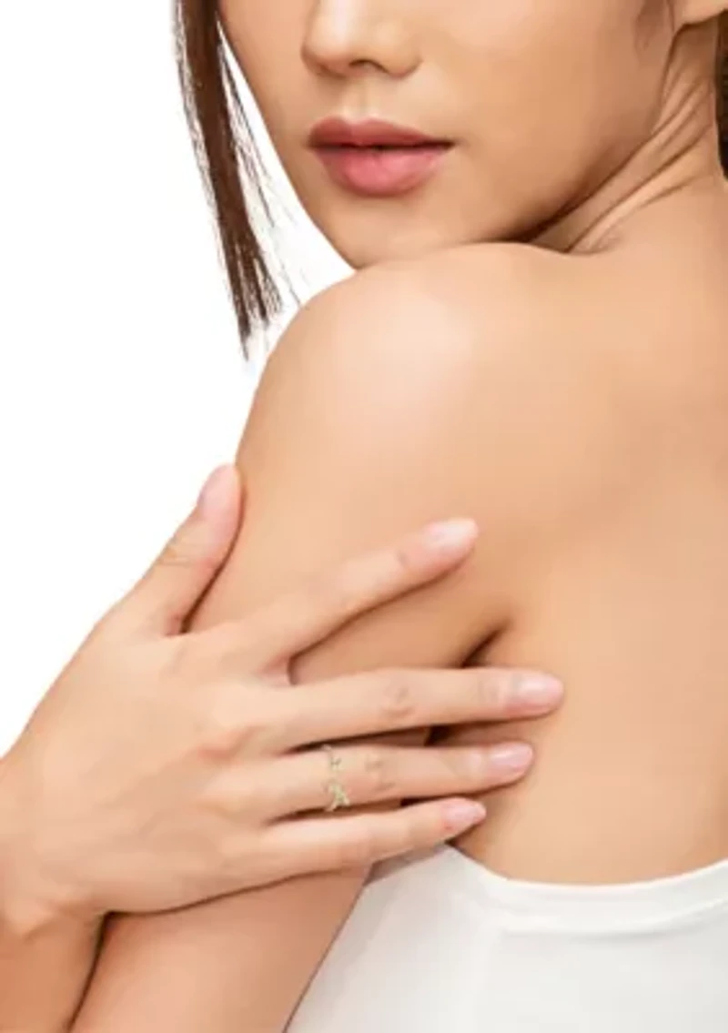 14K Gold Multi Butterfly Cuff Ring