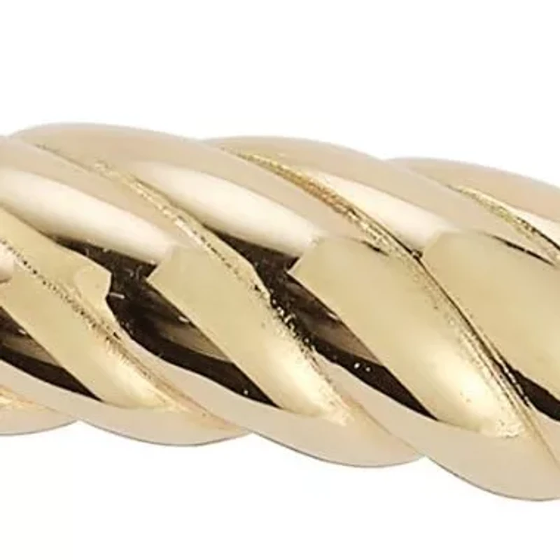 14K Gold Twist Band Ring