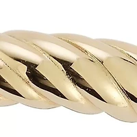 14K Gold Twist Band Ring