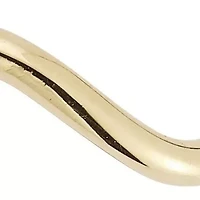 14K Gold Thin Wavy Band Ring