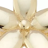 14K Gold Flower Cocktail Ring