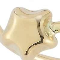 14K Gold Celestial Bypass Ring