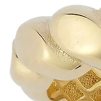 14K Gold Twist Band Ring
