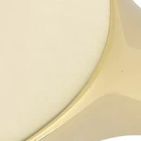 14K Gold Heart Signet Ring