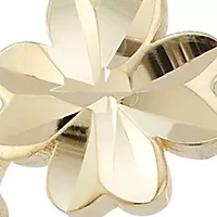 14K Gold Multi Flower Band Ring