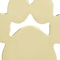 14K Gold Pawprint Pendant Necklace