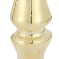 14K Gold Bamboo Huggie Hoop Earrings