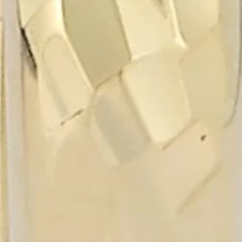 14K Gold Hammered Huggie Hoop Earrings