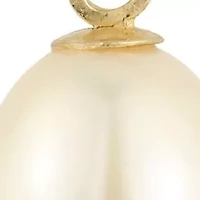 14K Gold Pearl Drop Earrings