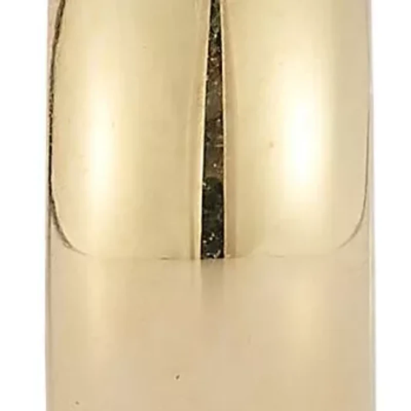 14K Gold Polished Round Hoop Earrings