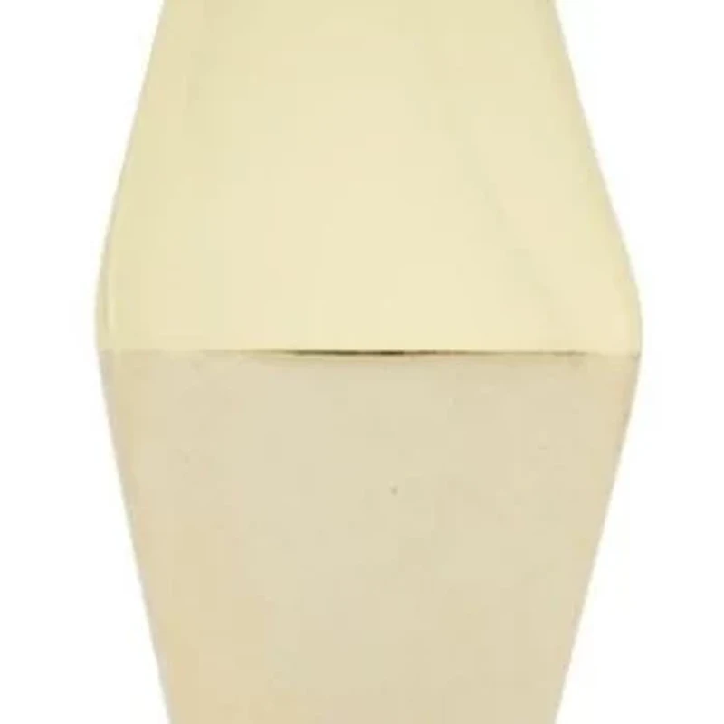 14K Gold Pointed Huggie Hoop Earrings