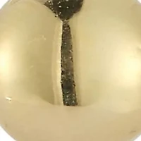 14K Gold Circle Drop Earrings