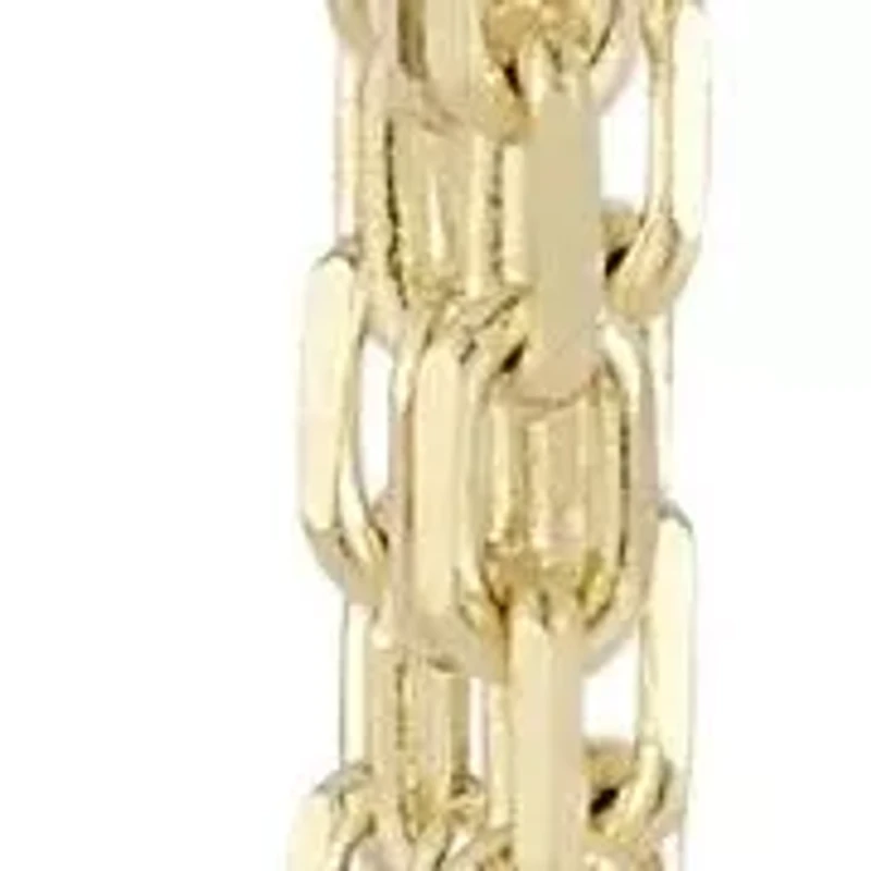 14K Gold Double Hanging Chain Earrings