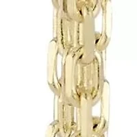 14K Gold Double Hanging Chain Earrings