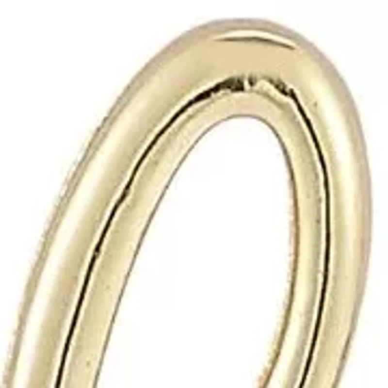 14K Gold Love Script Pendant Necklace