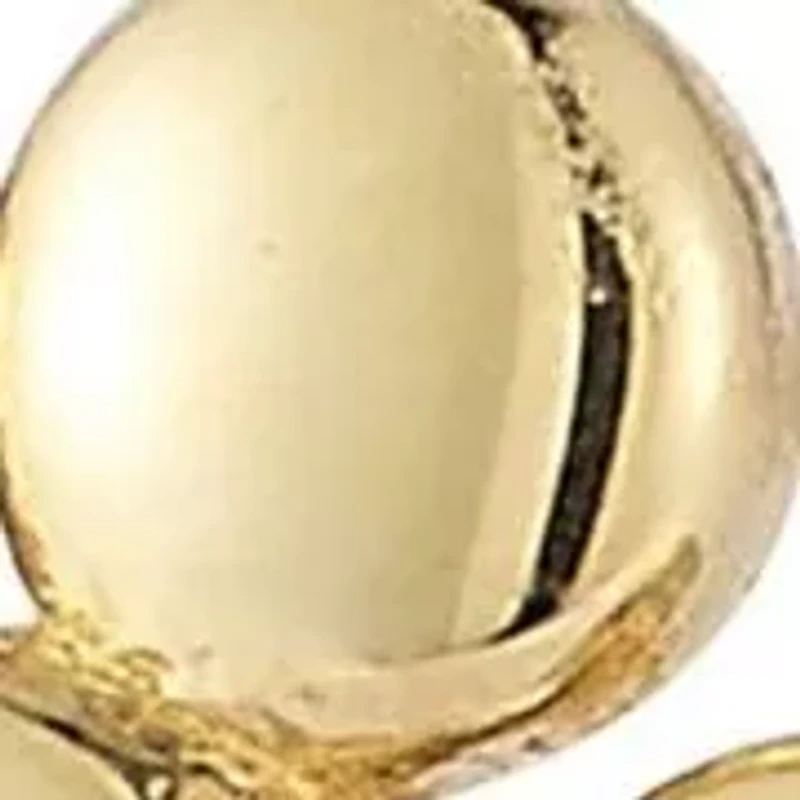 14K Gold Pawprint Stud Earrings