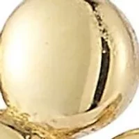 14K Gold Pawprint Stud Earrings