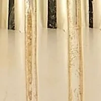 14K Gold Ribbed Huggie Hoop Earrings