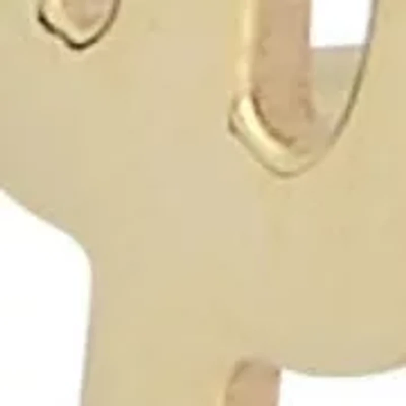 14K Gold Cactus Stud Earrings