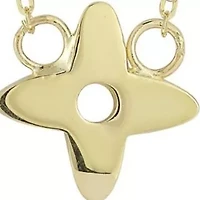14K Gold Star Pendant Necklace