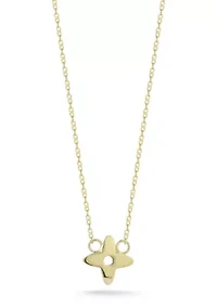 14K Gold Star Pendant Necklace