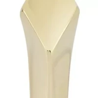 14K Gold Pointed J Hoop Earrings